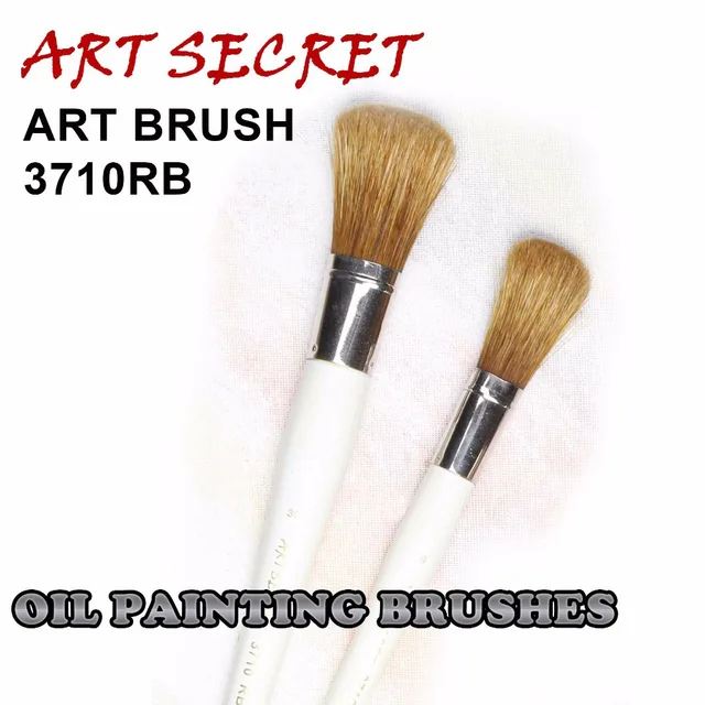 Art Supplies Oil Paint Brushes  Acrylic Paint Artist Brush - 450fan 1pc  High Paint - Aliexpress