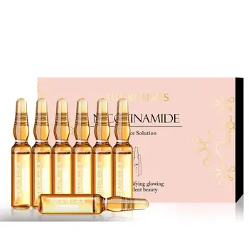 

7Pcs/set Nicotinamide Essence Liquid Hydrating Firming Brighten Skin Color Moisturizing Shrink Pores Anti-Wrinkle Serum Set S1