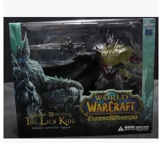 

Hondee Anime Toy WOW Dc7 S Lich King Arthas Death Knight Garage Kit Model Ornaments