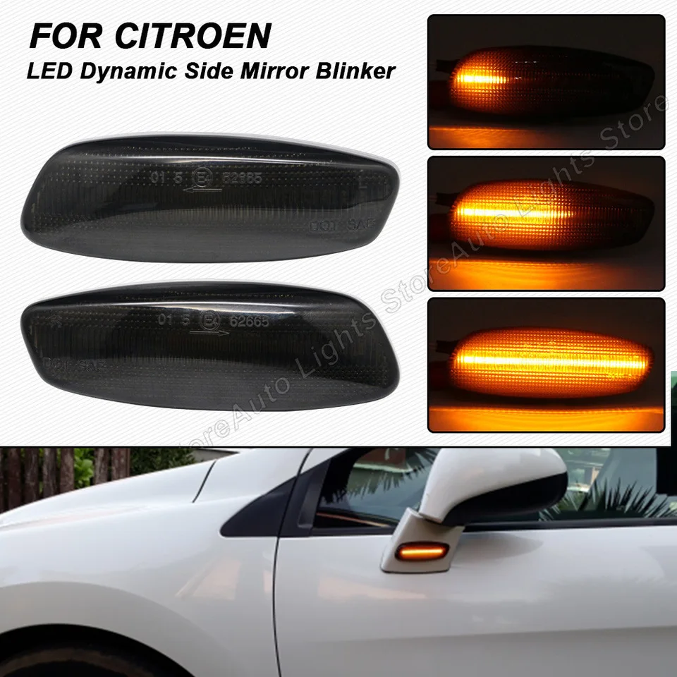 Seitenblinker Für Citroën & Peugeot - Einfacher Einbau Für C4, 308, C3 & Mehr