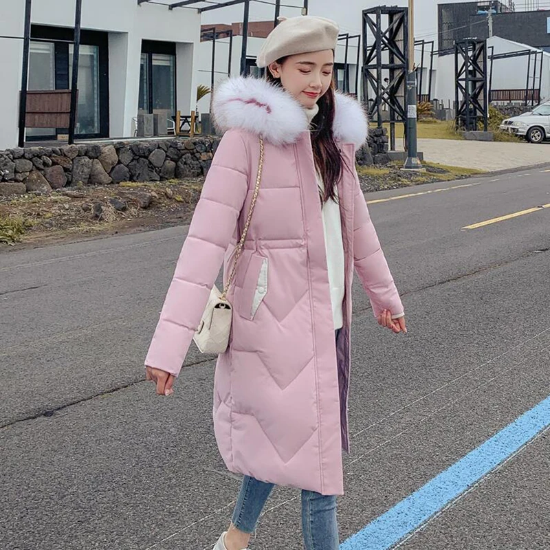 Jaqueta de inverno parkas 2019 mulheres coreanas