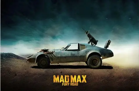 Лот стильный выбор MAD MAX FURY ROAD художественный Шелковый плакат домашний Настенный