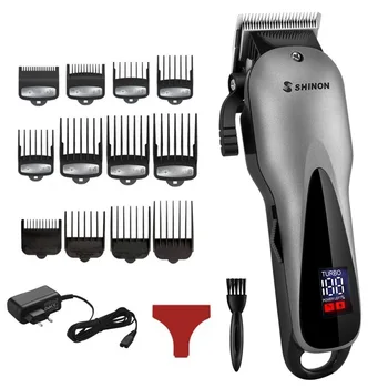 

Professional barber hair clipper electric hair trimmer man rechargeable hair cutting machine haircut compatible for wahl pro