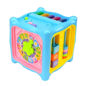 

Colorful Educational Brick Toys Baby Enlightenment Early Educational Toy Montessori Learning Box Model Learning Cube Set Hobbies