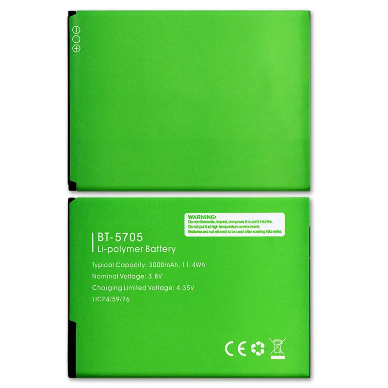 2 шт./лот LEAGOO M9 Pro BT-5705 батарея оригинальный 3000mAh Резервная аккумуляторная для |