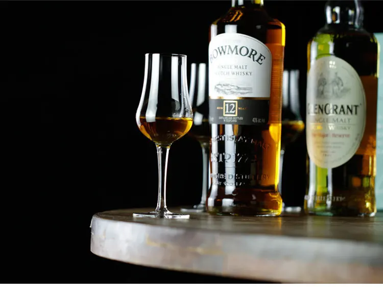 Verres Verrines Carafes,Verre à vin en cristal,goût Scotch,Whisky