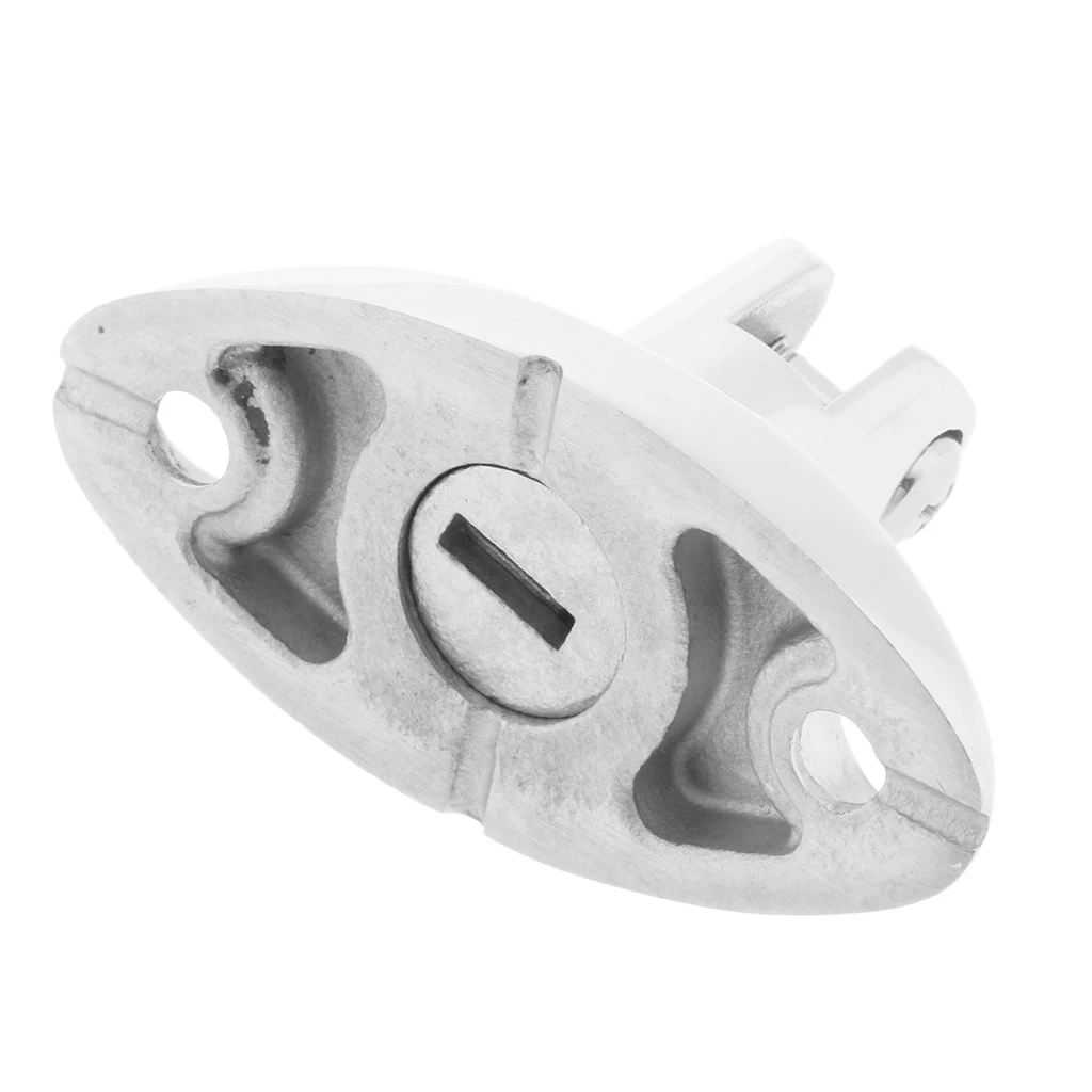 Boat Deck Hinge Bimini Top 360 Deg. Rotate Quick Release 316 Stainless Steel