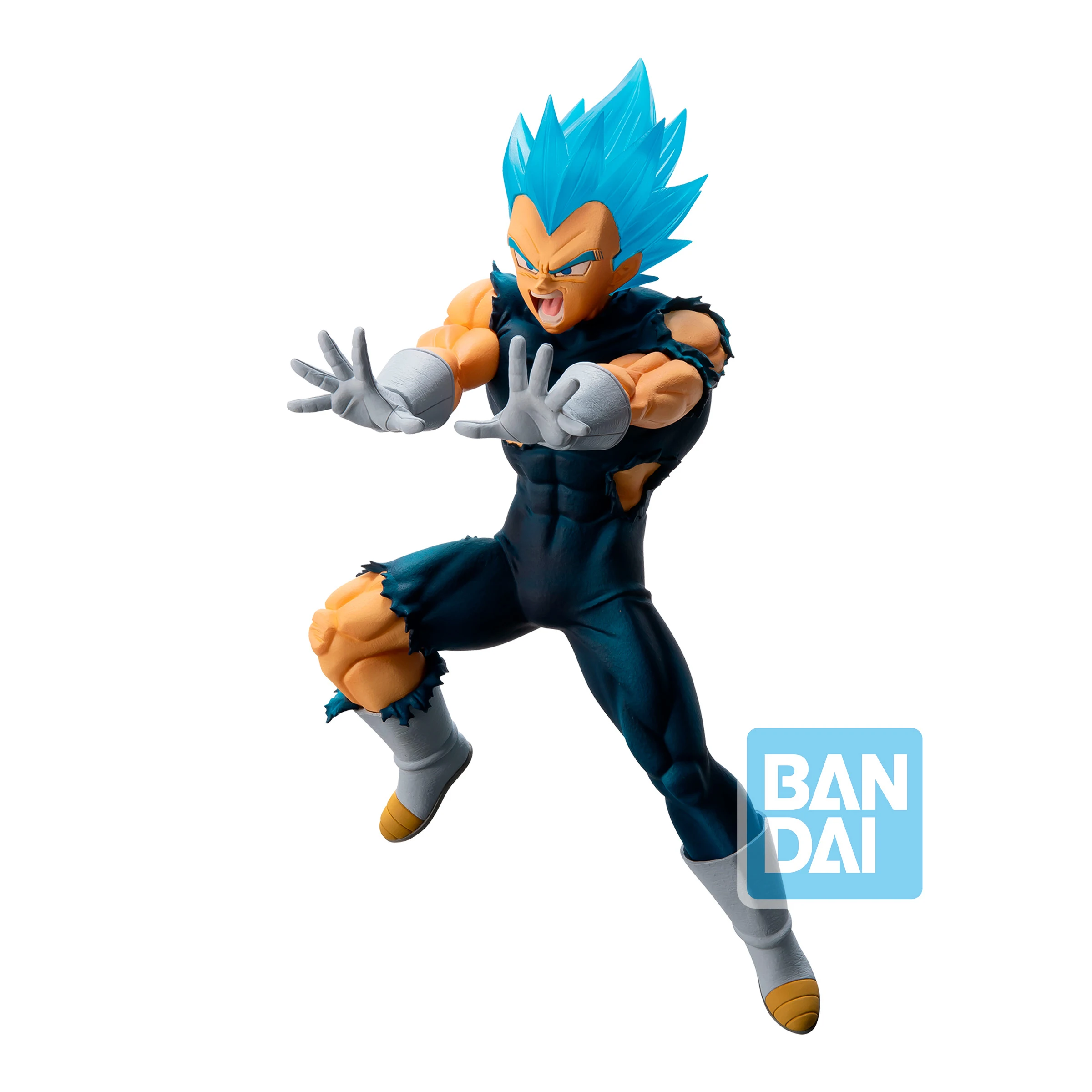 Tronzo Banpresto Dragon Ball Супер Saiyan Grand War Broly Gogeta Goku Вегета Гохан ПВХ фигурка модель игрушки подарки - Цвет: Vegeta Blue