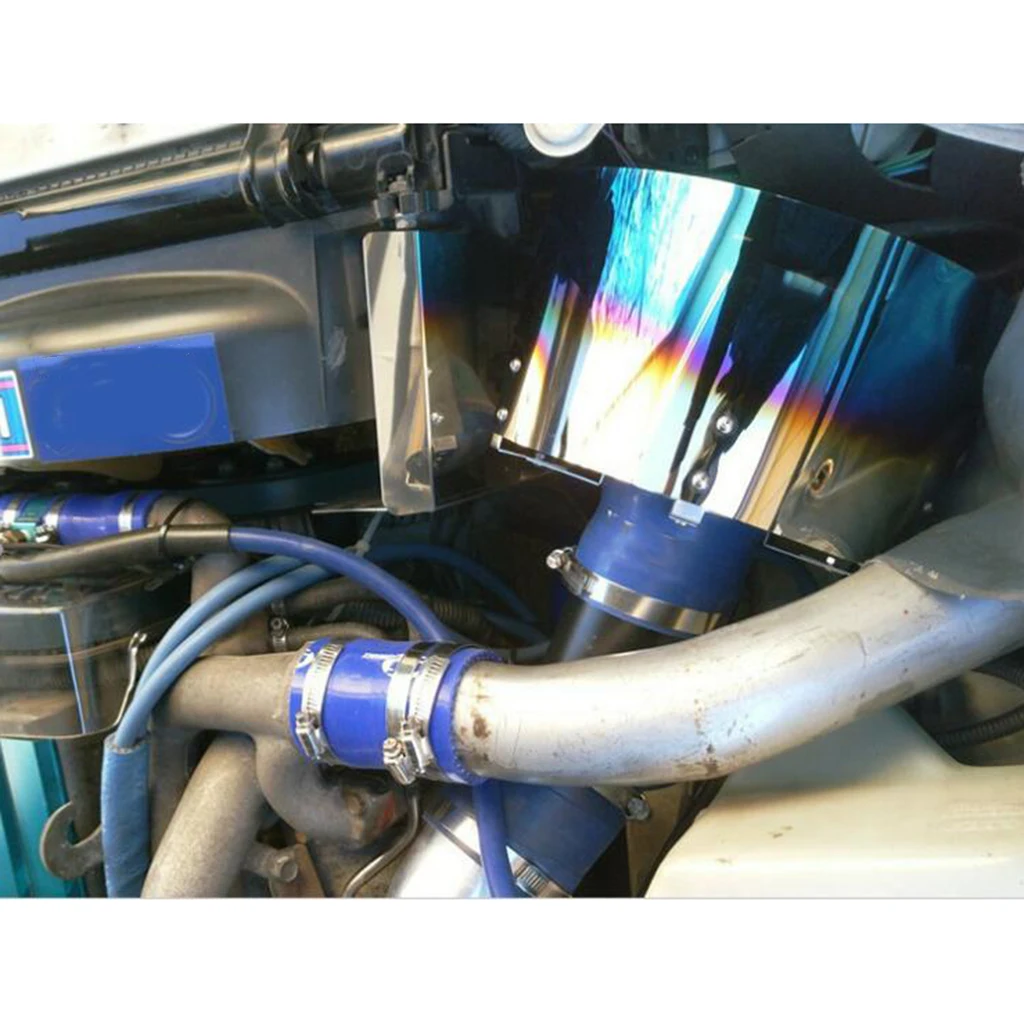 Racing Cars Metal Cold Air Intake Filter Cover Car Accessaies Universal | Автомобили и мотоциклы