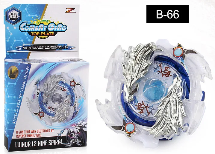 Z Card Burst Spinner B-66 правый циклотрон битва Beyblade гироскоп Игрушка Gyro Scope B66