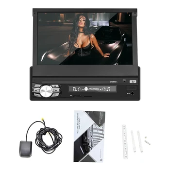 

VODOOL 7 inch Foldable Screen FM Radio GPS Head Unit 1 DIN Android 9.1 WiFi Car Stereo Touch Screen HD Multi-media Players