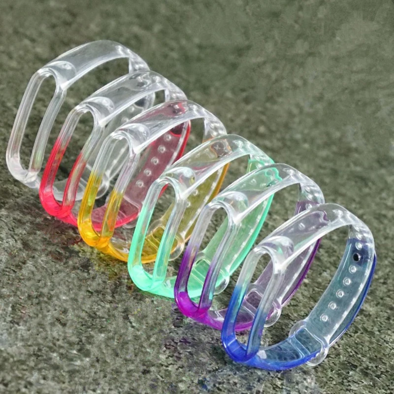 

Strap For Xiaomi Mi Band 5 4 3 Breathable Strap Replacement for Xiaomi Mi Band 5 4 3 Silicone Wristband Accessories Strap