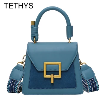 

TETHYS Fashion Tote Bags for Women Patchwork Shoulder Bags Women Anti-theft Crossboady Bag Ladies Luxury Handbag Bolso Mujer Sac