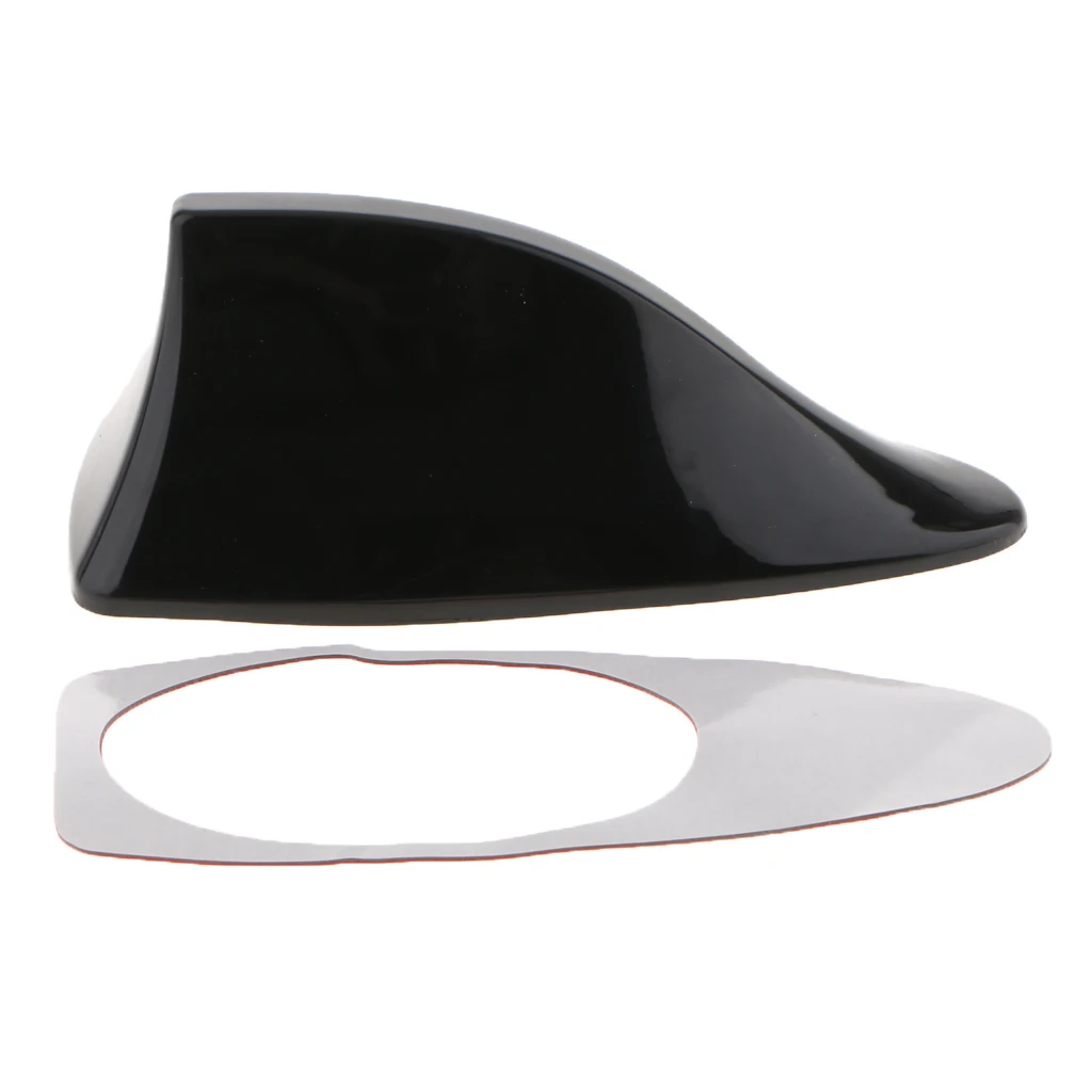 Glossy Car Antenna Shark Fin Aerial Radio Signal Universal for Auto SUV Truck Van | Автомобили и мотоциклы