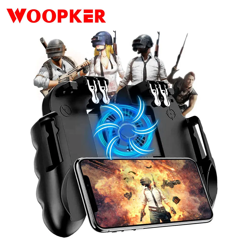 Мобильный игровой контроллер для iPhone PUBG iOS Android триггер джойстик геймпад с USB