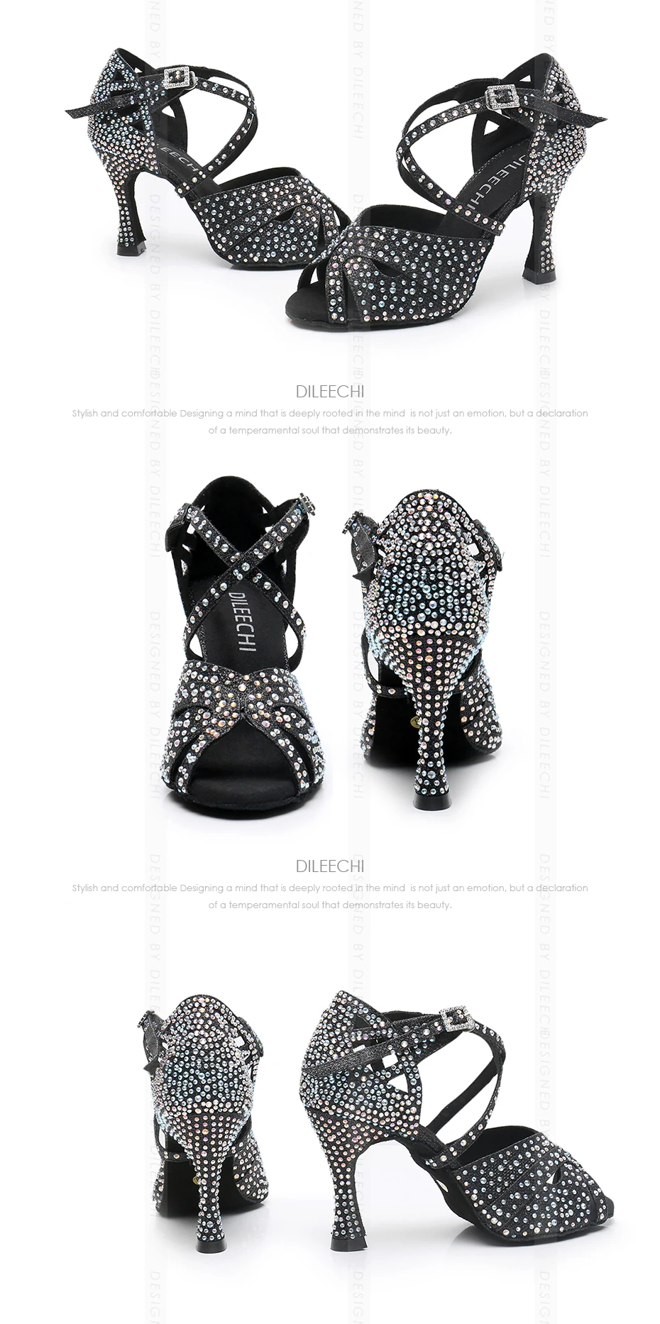 鞋子图片展示-黑色-2