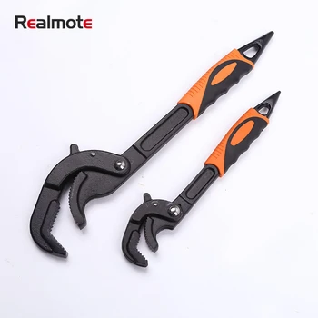 

Realmote 2pcs Portable Adjustable Multi-function Universal Wrench Set Keys Hand Tools Multitool Spanners