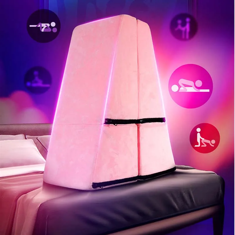 Foldable Sex Sofa Wedge Man Woman Erotic Sex Products for Couples Sexy Chair Adults Love Games Flirt Cushion Sofas Sex Furniture