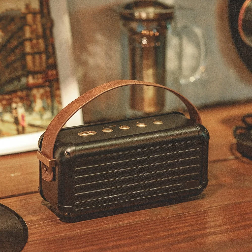 Портативная Беспроводная колонка Divoom Mocha 40 Вт улучшенный бас Bluetooth-динамик 6