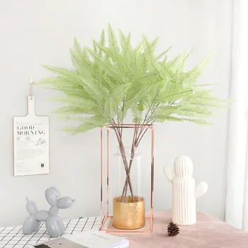 

Supply of Goods Wedding Road Lead Decorative Model Persian Leaf Artificial Flower DIY Home Decoration Persian Leaf Imitation Flo