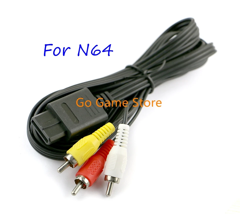 Per Snes Gamecube Per N64 64 180Cm 6Ft Av Tv Rca Cavo Video Per Game Cube