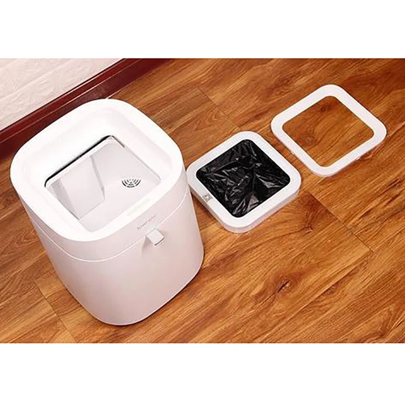  Townew Smart trash can T Air open appearance Automatic sealing change bag charging design white 12L