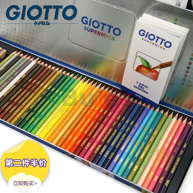 GIOTTO Giotto Supermina 36 Colores Estuche metalico