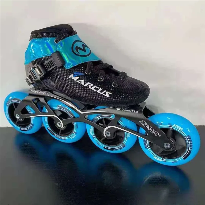 Inline Speed Skates for Adults Male Female Road Street Racing Skating Daily Rolling Sneakers