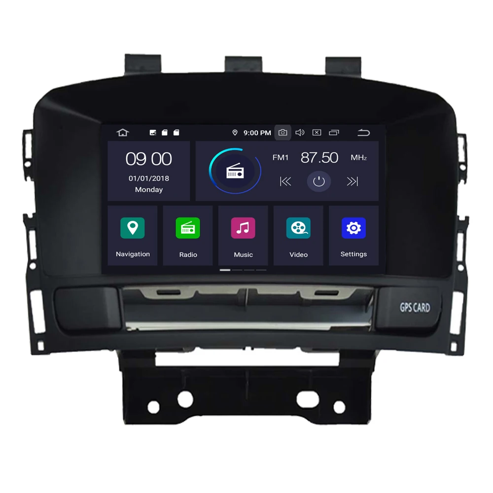 Sale RoverOne Car Multimedia System For Opel Astra J G For Vauxhall Astra For Buick Verano Android 9.0 Radio DVD GPS Navigation 1