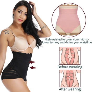 Miss Moly Waist Trainer + Body Shaper Control Panties 5