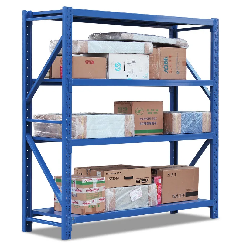 

Shelf Customizable Heavy Duty Beams of Warehouse Shelf-Medium Multifunctional Shelf Warehouse Shelf Display Hob