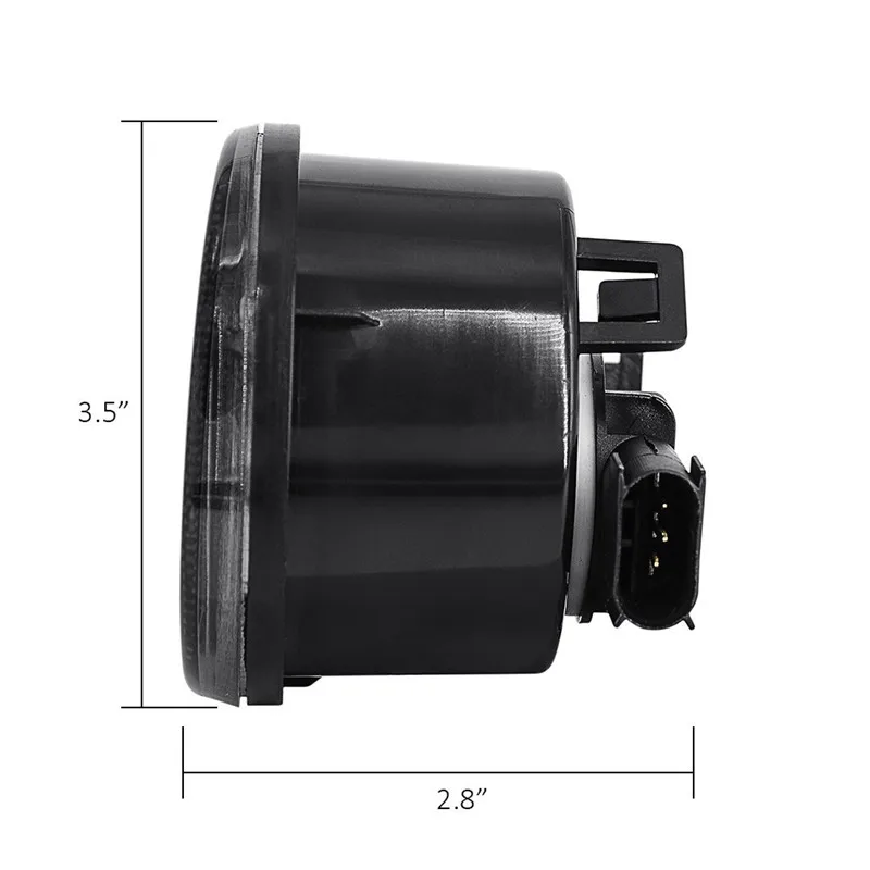 العنبر LED الجبهة بدوره مصباح إشارة الضباب الخفيف...