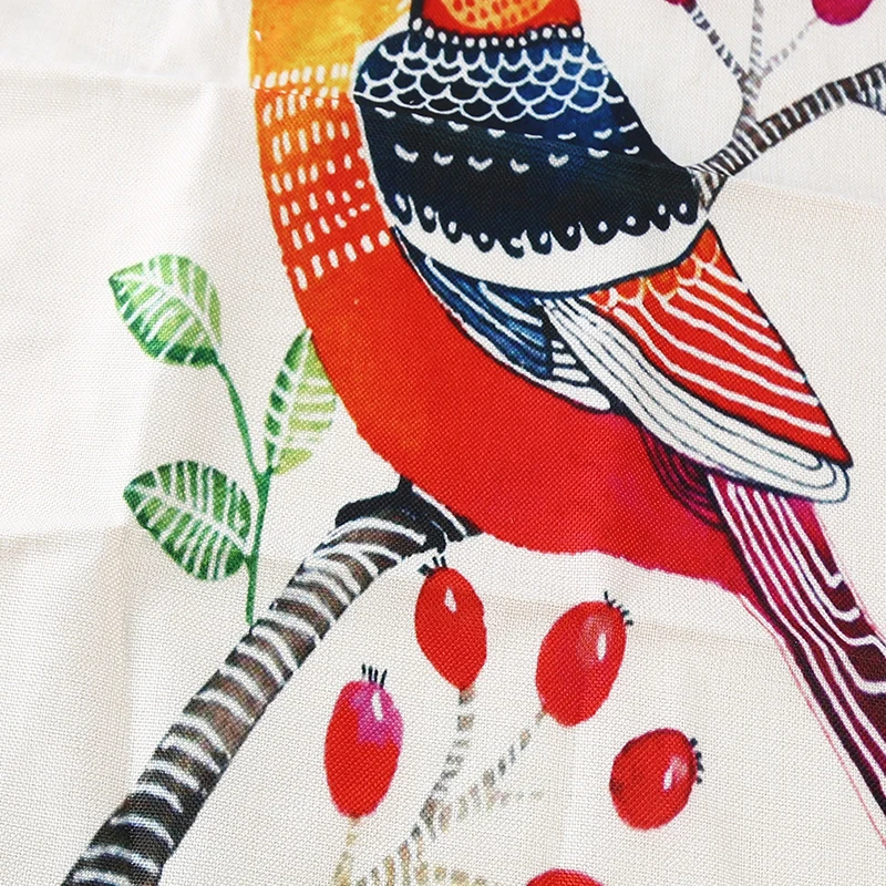 New Japanese Cute Bird Printing Brief Adult Apron Kitchen Baking Cooking Accessories Bib Aprons