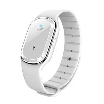

Smart Ultrasonic Mosquito Repellent Silicone Bracelet Rechargeable In/Outdoor Kids Adults Safe Physical Ultrasonic