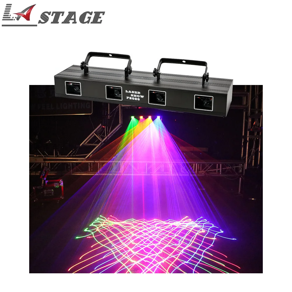 Strengthen Version 4 Heads 4 Colors Laser Bar And Ktv Laser Light Laser