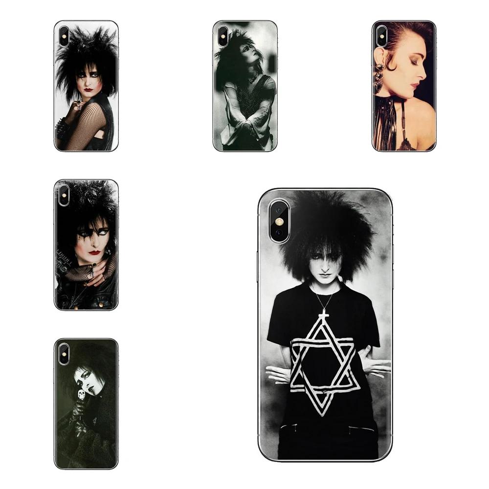 

For Huawei G7 G8 P7 P8 P9 Lite Honor 4C 5X 5C 6X Mate 7 8 9 Y3 Y5 Y6 II 2 Pro 2017 Siouxsie Sioux Banshees Post Band Soft Covers