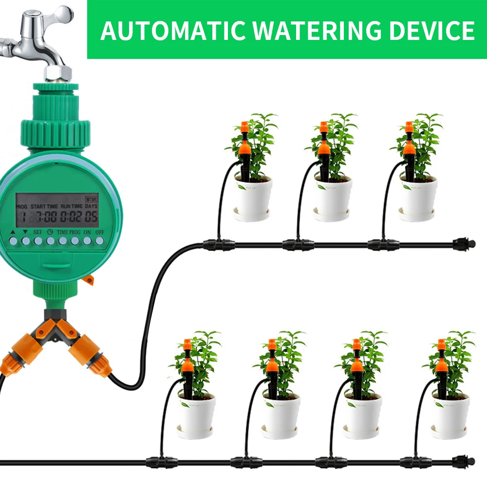 Автоматический цифровой таймер для полива сада, электронный таймер для полива воды, таймер для полива сада, контроллер системы, таймер для полива