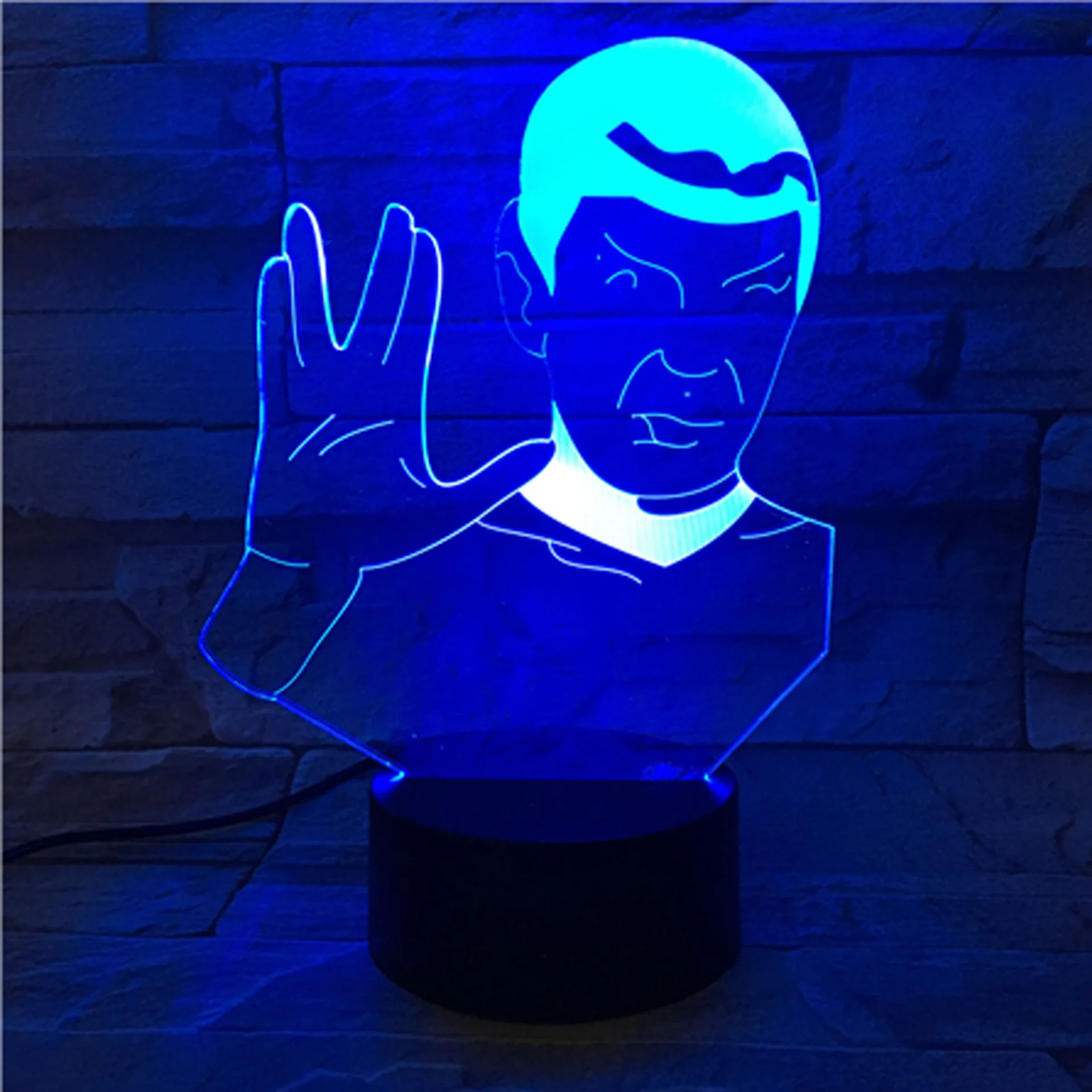 

AliExpress Spock sporck Colorful Remote Control Touch Control LED Visual Lamp Creative Product Gift Small Night Lamp