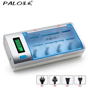 

fast LCD smart battery charger for 1.2V NI-MH nimh ni mh NI-CD AA / AAA / C / D SC / 9V 6F22 rechargeable battery