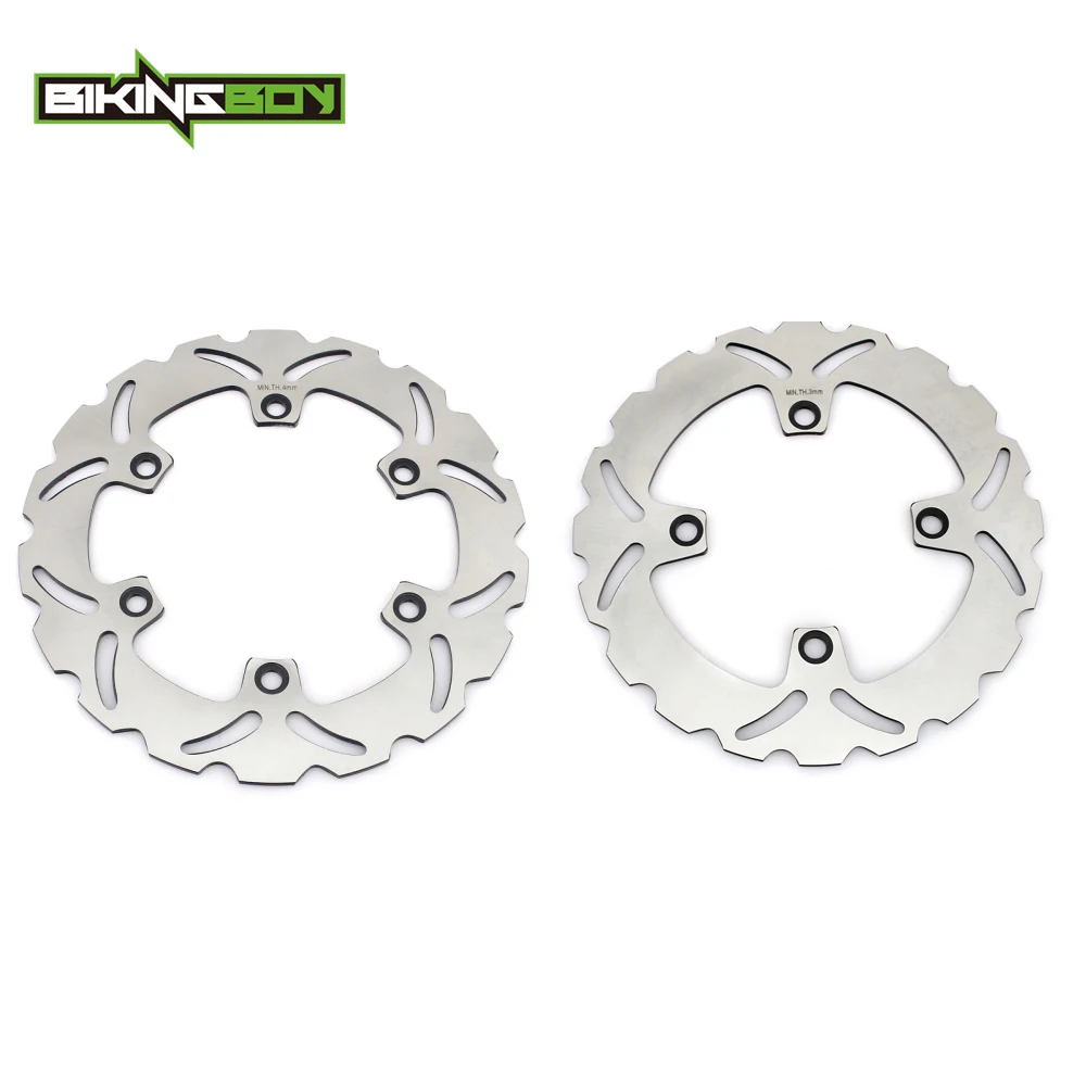 Передние и задние тормозные диски BIKINGBOY роторы для Honda XL 600 V Transalp 1991-1996 FJS Silver Wing ABS