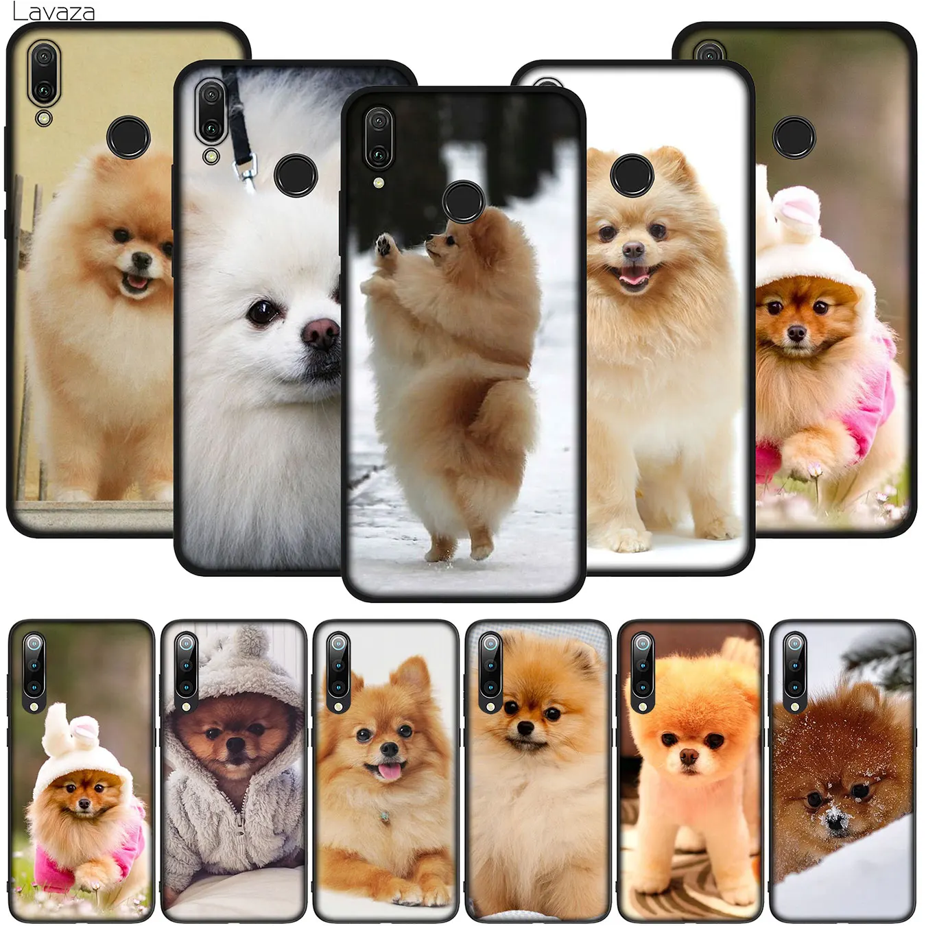 Pomeranian dogs dog cute Soft Silicone Phone Case for Xiaomi Redmi Note 8 8A 7 7A 6 6A 5 5A S2 GO K30 K20 Pro |