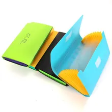 Креативный маленький полипропиленовый расширяющийся карманный органайзер для документов канцелярские товары для школы Многофункциональный А6 органайзер для документов сумка для документов