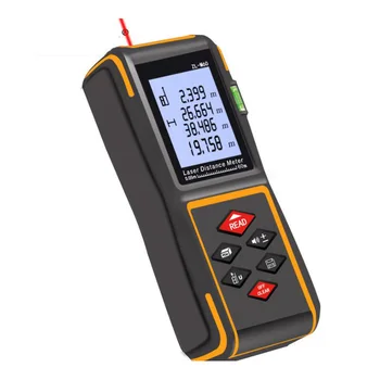 

60m Laser Range Finder Handheld Digital Range Finder Electronic Scale Laser Measuring Instrument Construction Device