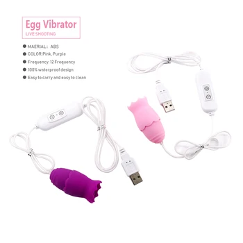EXVOID Tongue Oral Licking Vibrators Sex Toys for Women Egg Vibrator G-spot Vagina Massager Dildo 12 Speeds Clitoris Stimulator 3