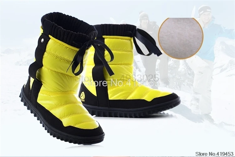 Rax, женские зимние ботинки для пеших прогулок, теплые зимние ботинки из флиса, женские теплые Нескользящие кроссовки для пеших прогулок, D0626