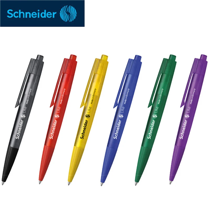 

1 шт. нейтральная ручка Schneider в немецком стиле, 22 цвета, ручка для деловых студентов
