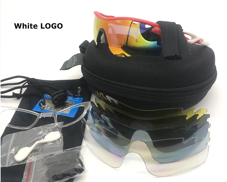 Поляризационные очки с 3 линзами для горной дороги, гоночного велосипеда, спортивные очки для бега, езды на велосипеде, солнцезащитные очки для мужчин и женщин, велосипедные очки - Цвет: 5 Lens Polarized 03