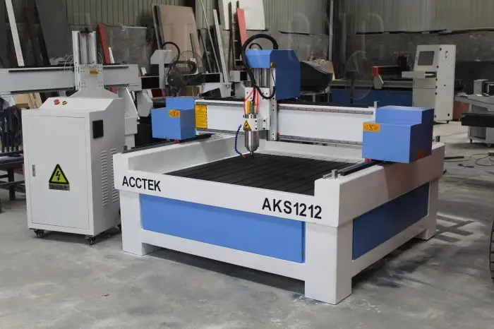 AccTek высокое качество cnc stoneworking гравировальный станок AKS1212 рабочая зона 1200*1200 мм