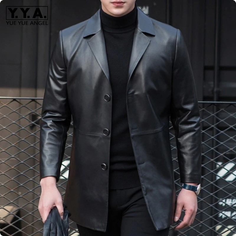 Blazer piel hombre Clearance