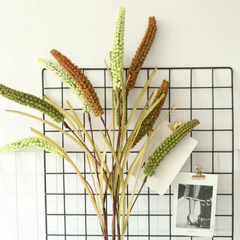 

Artificial Foam Wheat Flour Branch Fake Dog Tail Grass Plant Home Wedding Floral Decoration